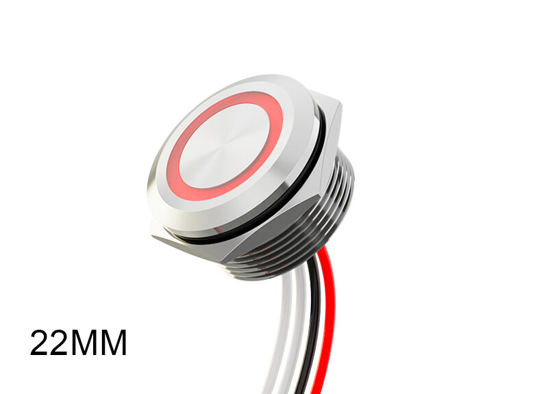 Touch switch with indicator light