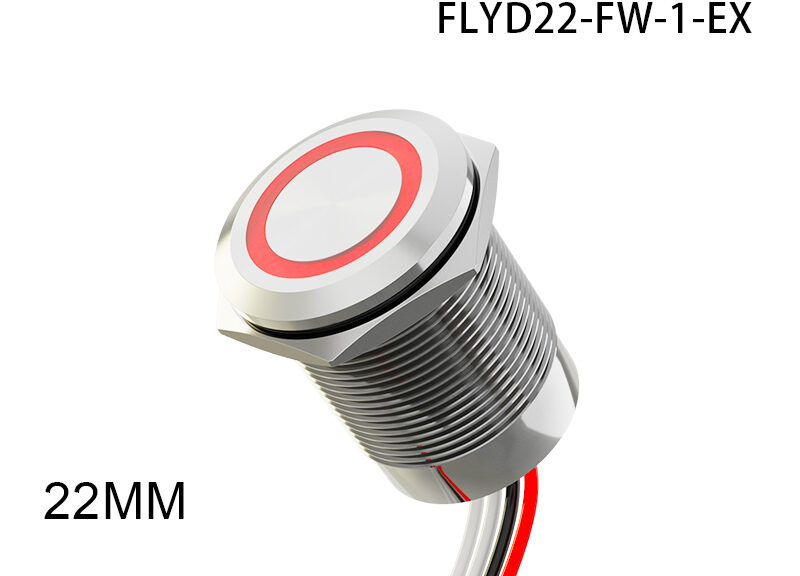illuminated touch button switch