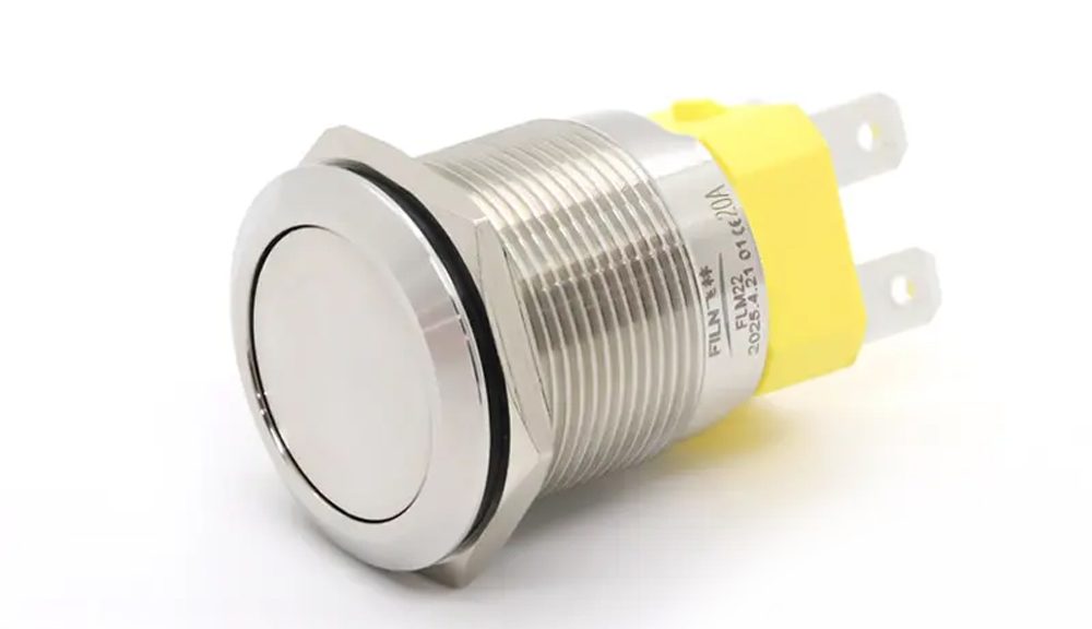 20A Push Button Switch | 4-Pin Heavy Duty Electrical Switch