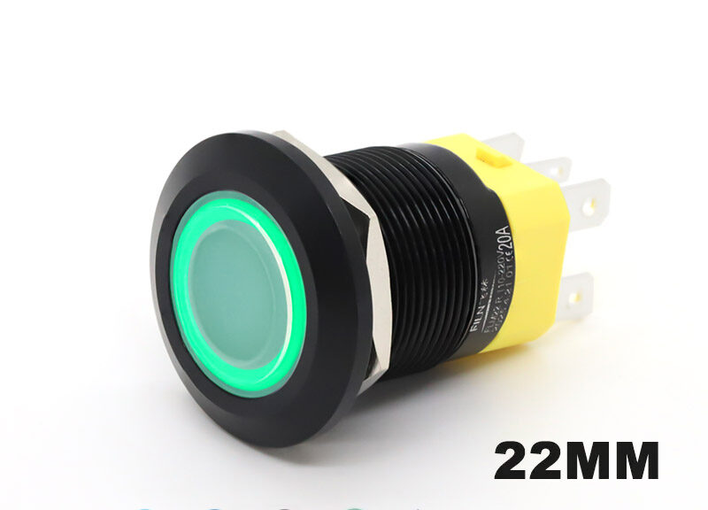 high current push button switch