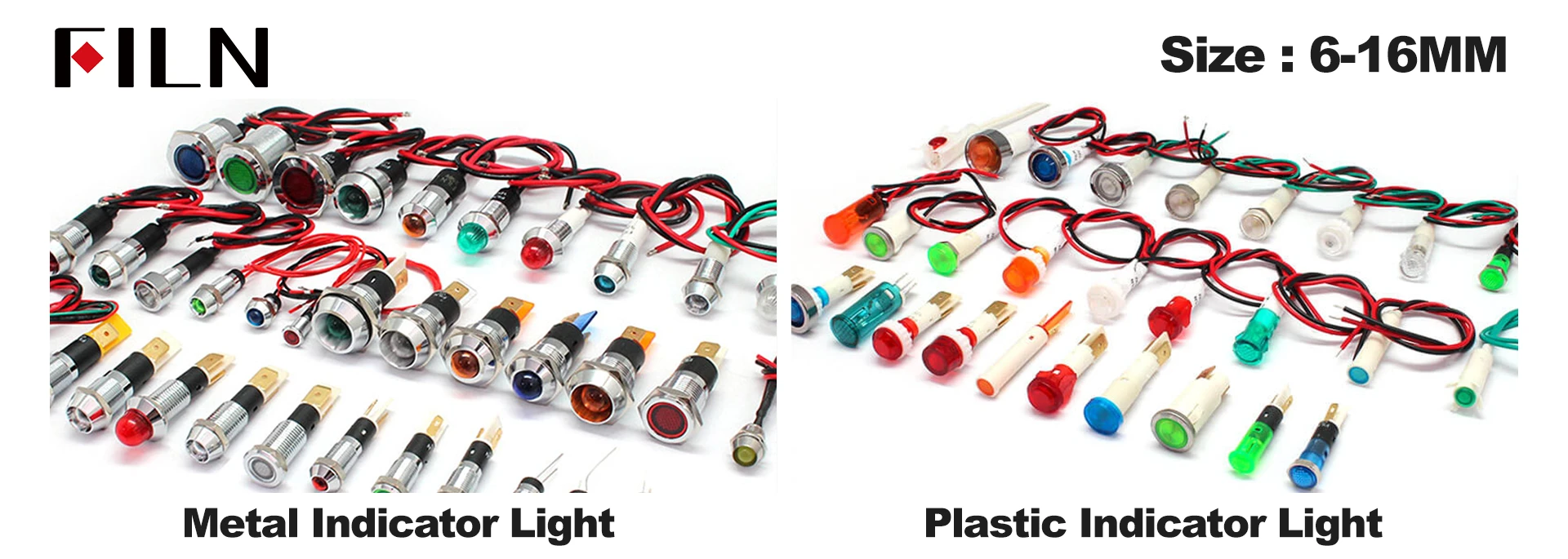 Material Choices for Indicator Lights Metal vs Plastic