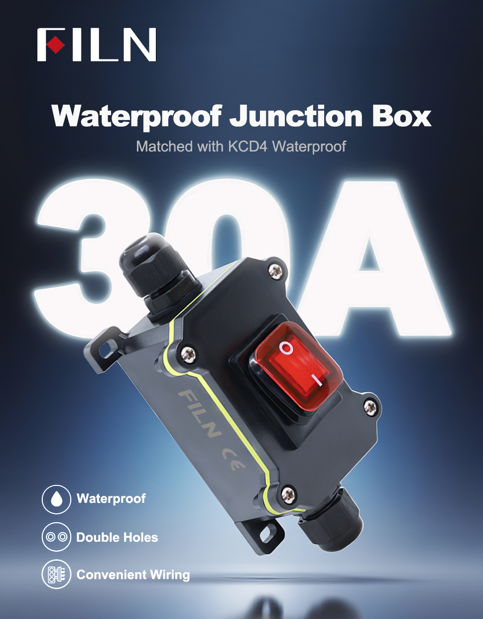 Rocker Switch Waterproof Enclosures