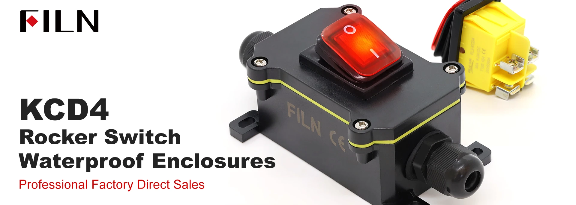 Rocker Switch Waterproof Enclosures