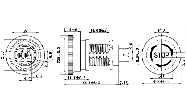 Emergency Stop Switch Diagram